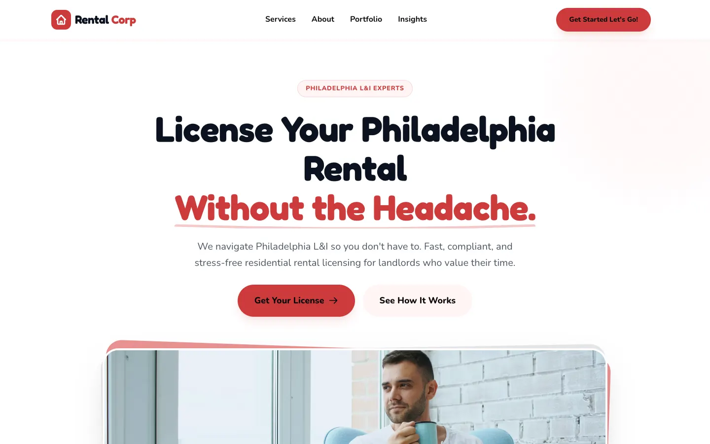 Rental Corp website